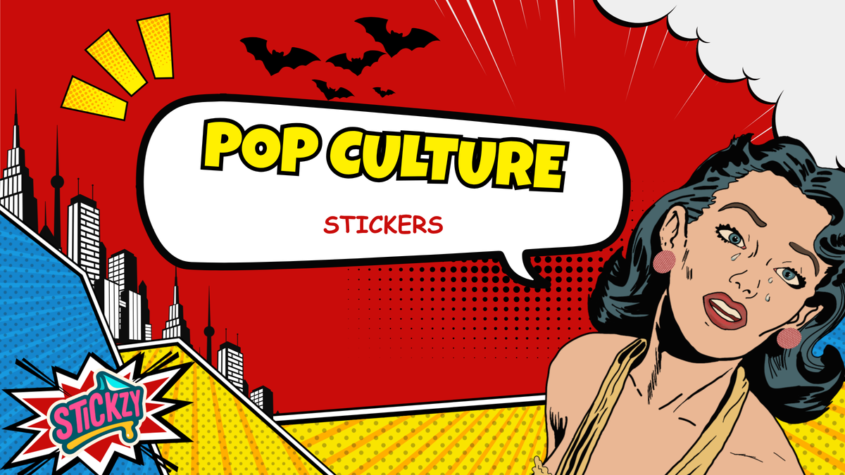 Pop Culture Stickers Collection