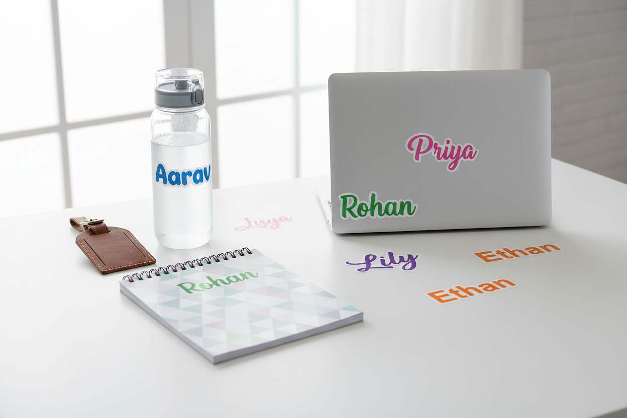 Name Stickers (Custom)