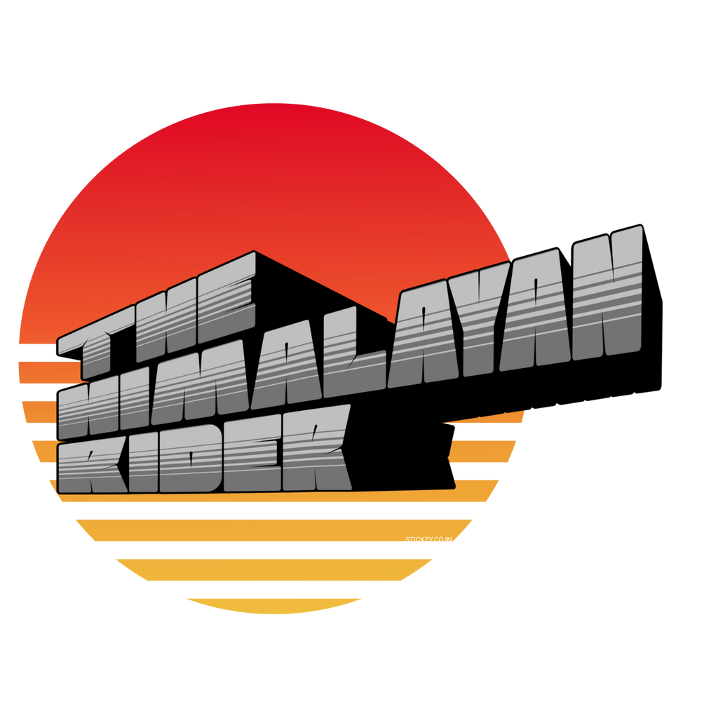 The Himalayan Rider – Premium Bike Sticker
