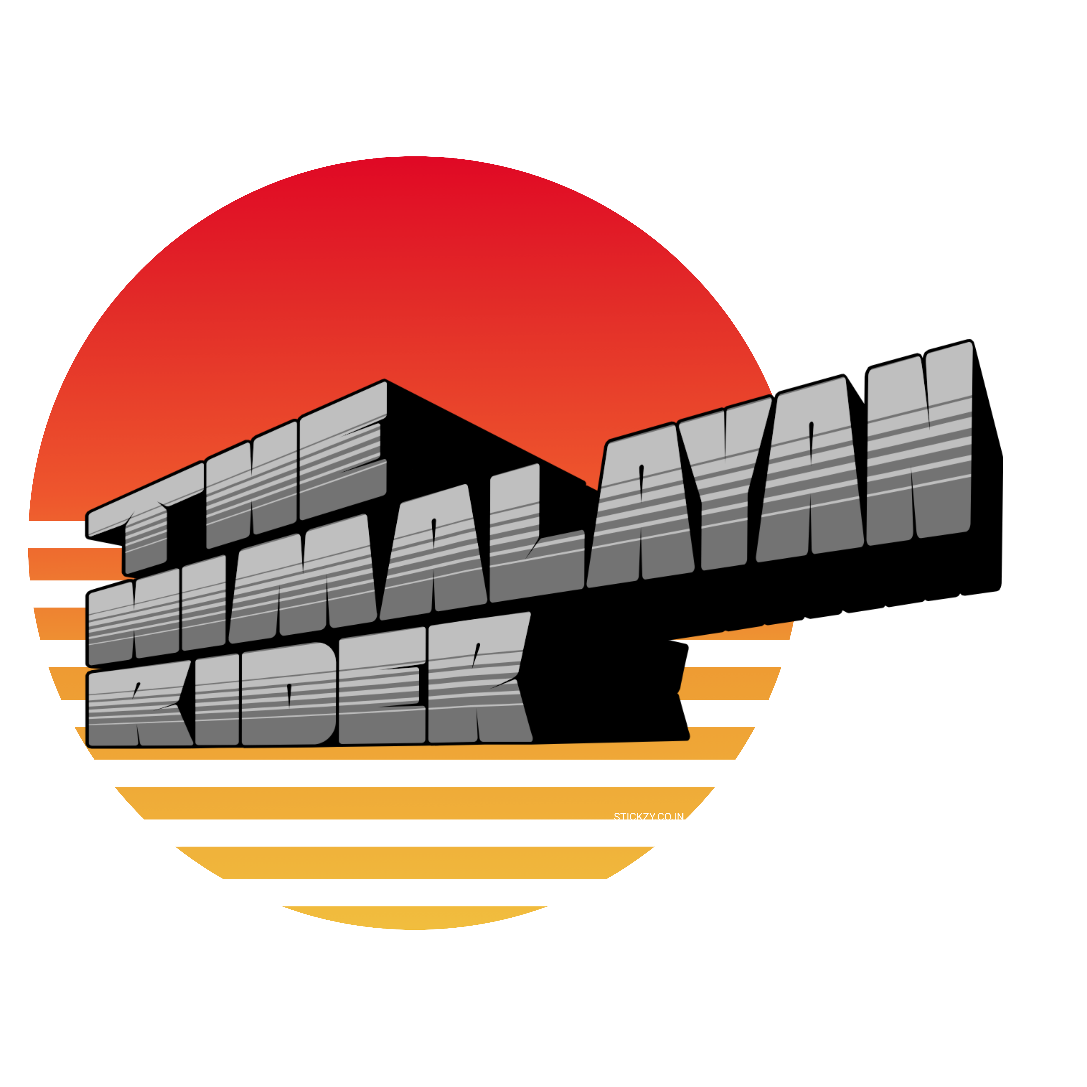The Himalayan Rider – Premium Bike Sticker