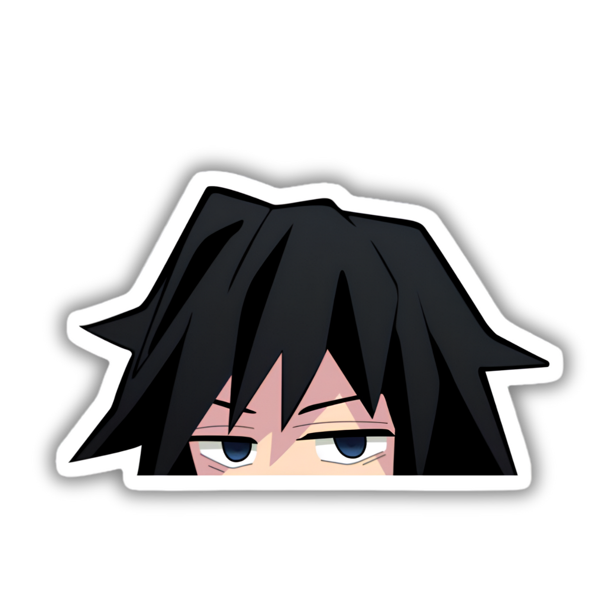 Giyu Tomioka Demon Slayer sticker artwork