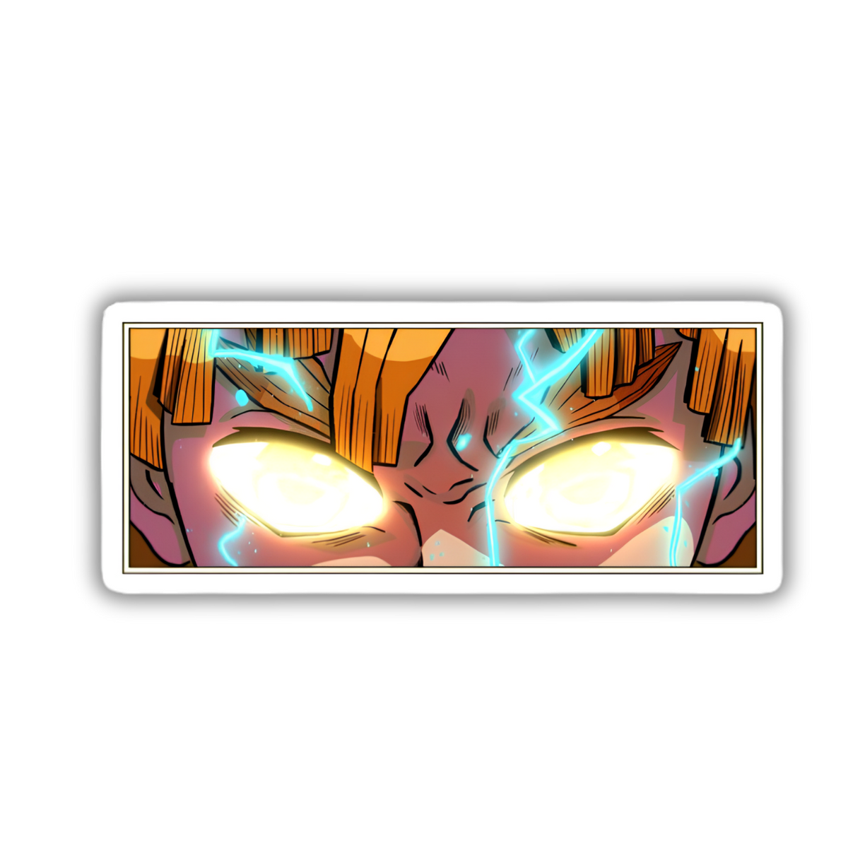 Zenitsu Demon Slayer thunder breathing Sticker