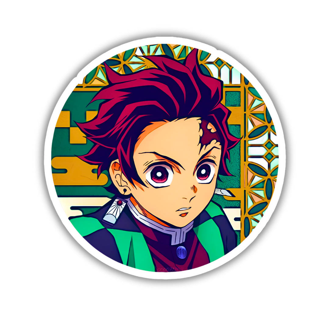 Tanjiro Kamado anime sticker