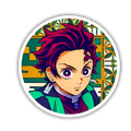 Tanjiro Kamado anime sticker