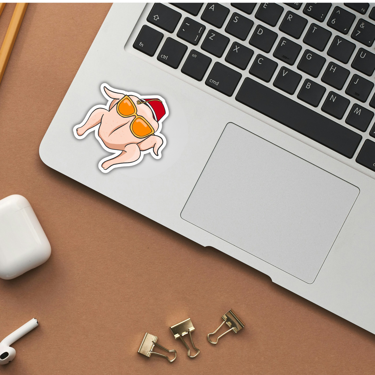 FRIENDS turkey sticker on phone