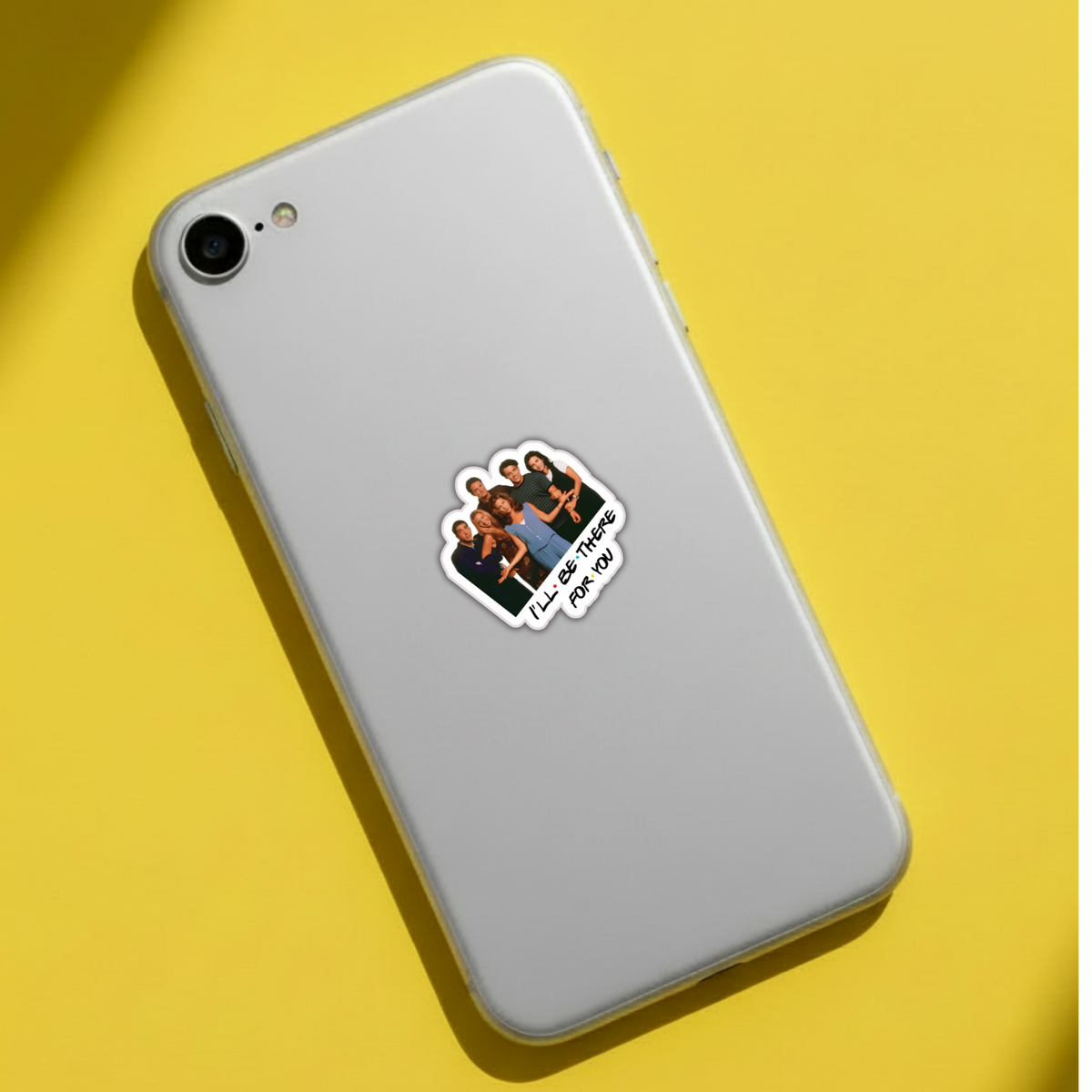 FRIENDS I'll Be There For You sticker on laptop
