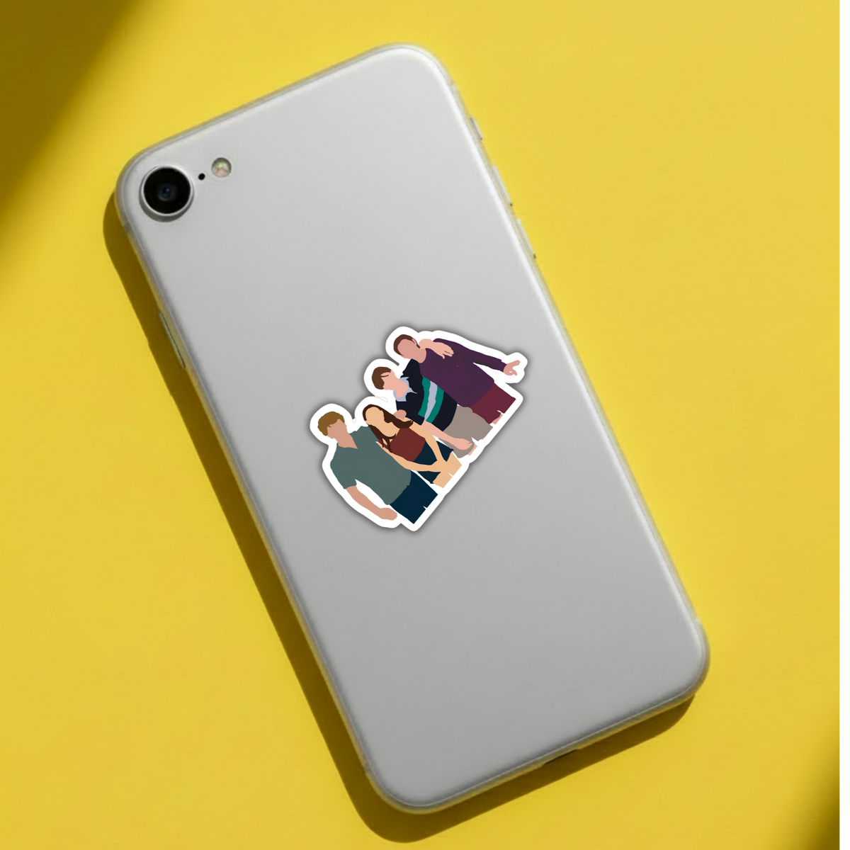 TSITP squad cousins beach group sticker on phone
