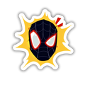 Miles Morales Spider-Man die-cut vinyl sticker
