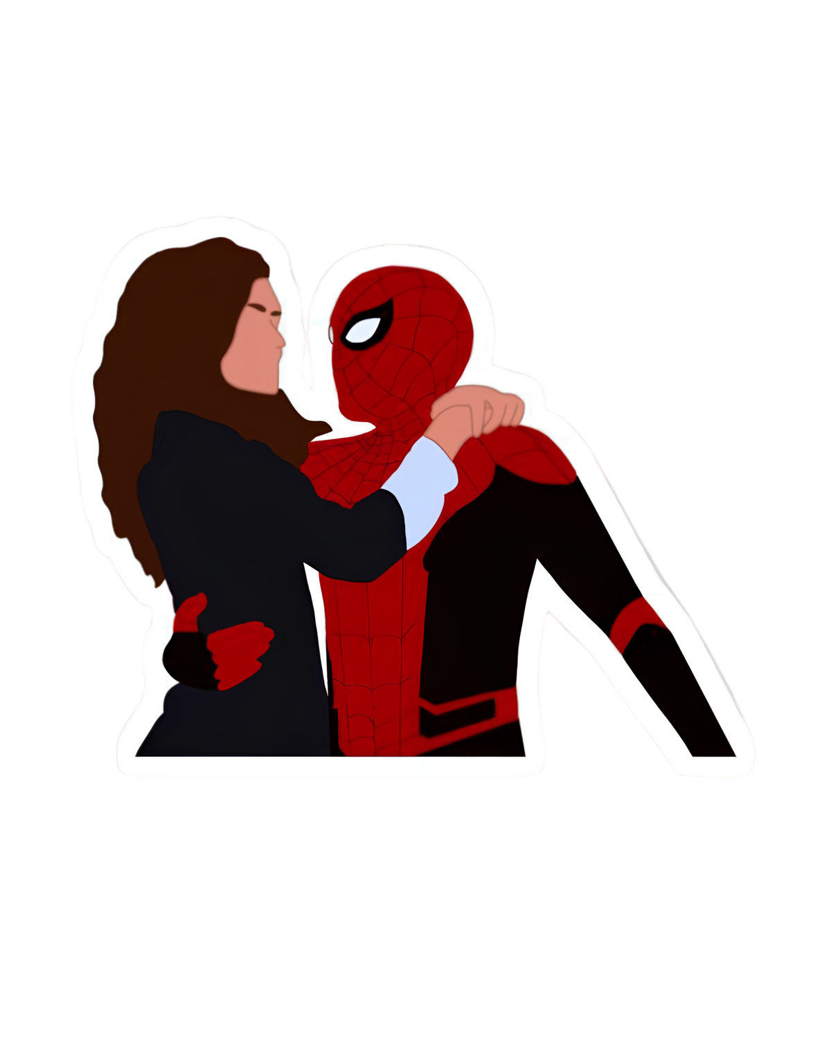 Spider-Man & MJ Vinyl Sticker