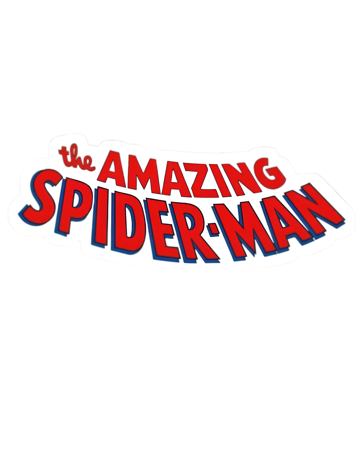 The Amazing Spider-Man logo vinyl sticker