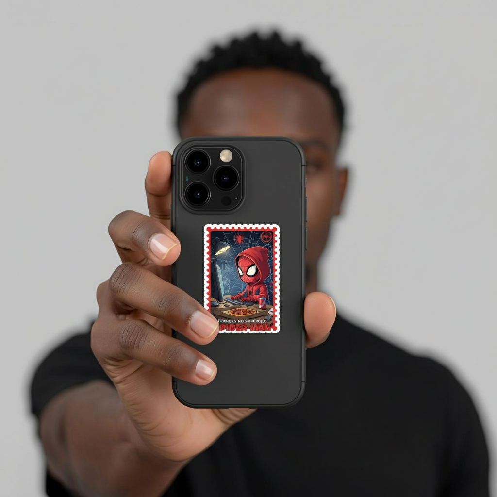 Spidey Stamp Sticker