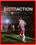No Distraction Messi Motivational Sticker